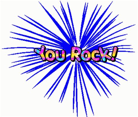 you rock gif